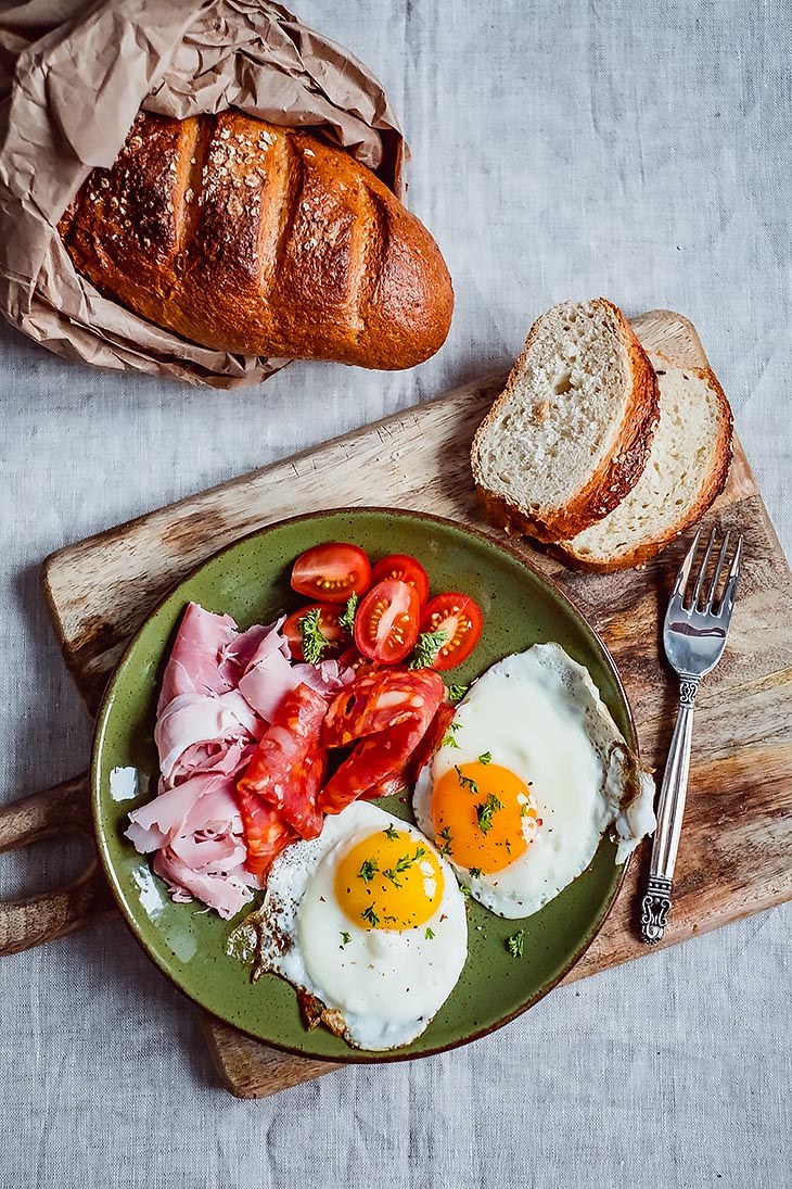 Вкусный и красивый завтрак