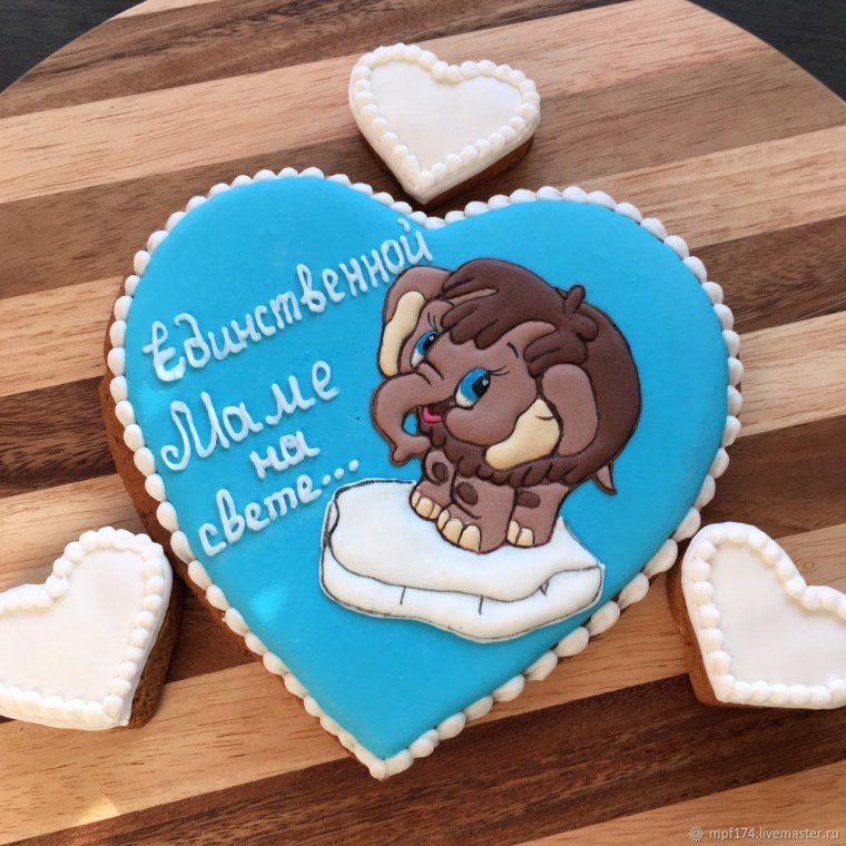 Торт с мамонтенком