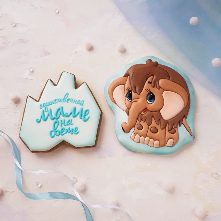 Пряник с мамонтенком