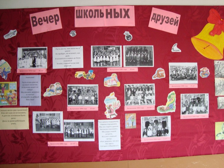 Плакаты для вечера встречи выпускников