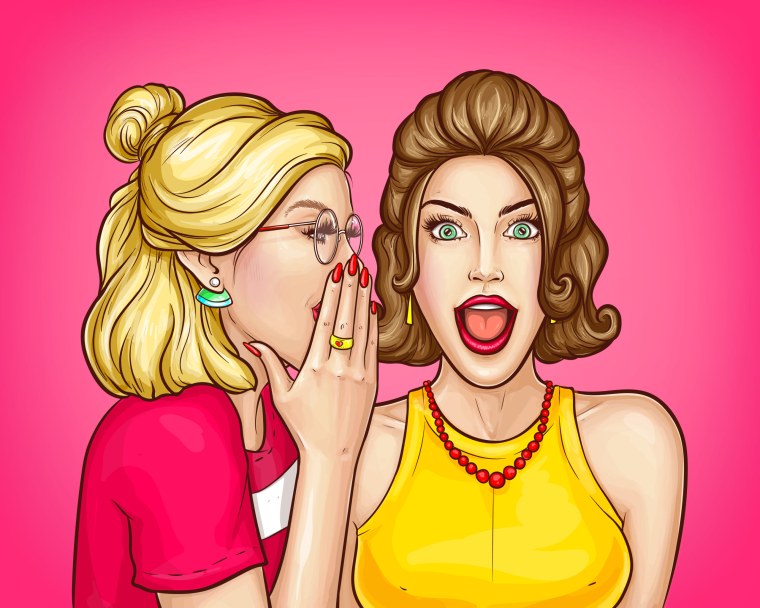 Поп арт две девушки