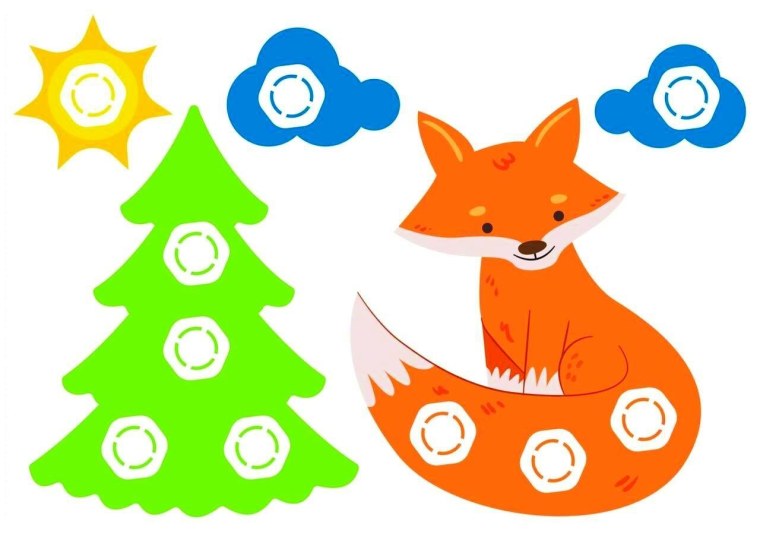 Шаблоны для игр с крышками