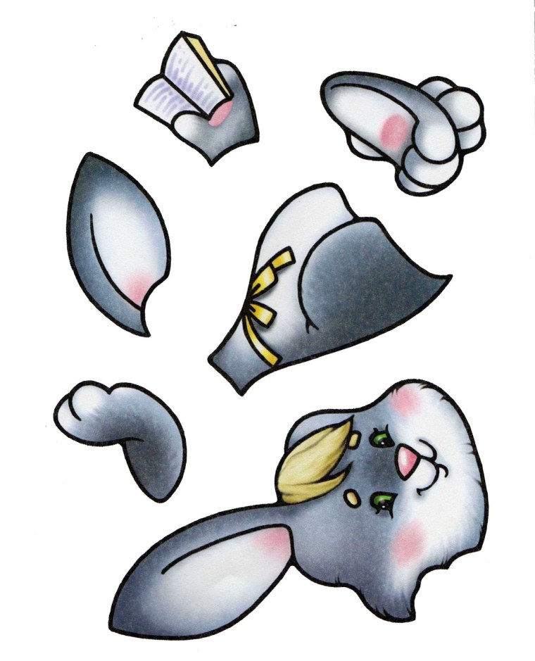 Аппликация животные для малышей