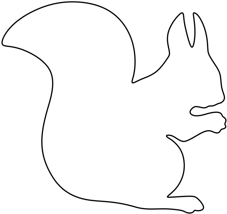 Трафареты животных для вырезания