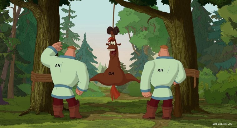 Алеша Попович ход конем