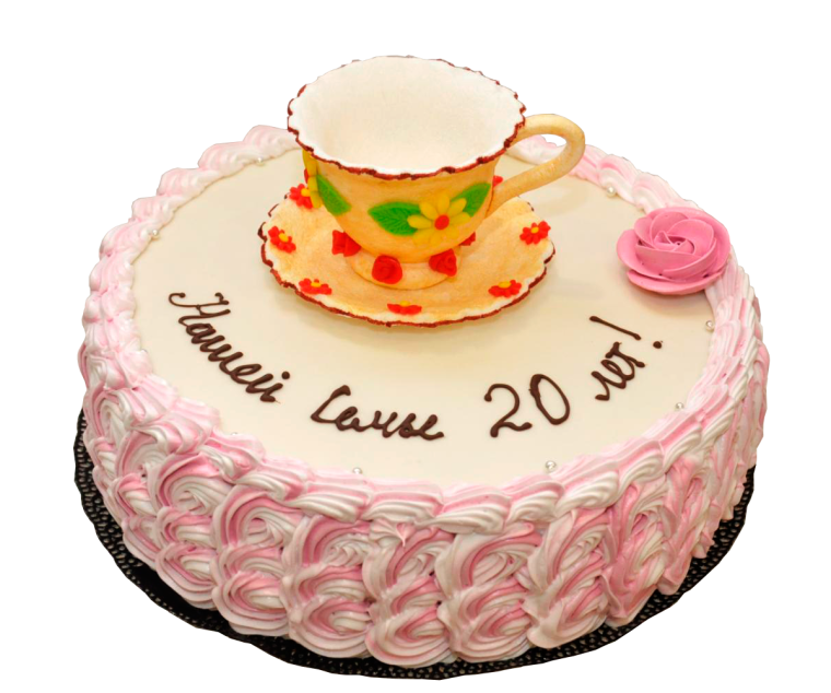 Торт на 20 лет
