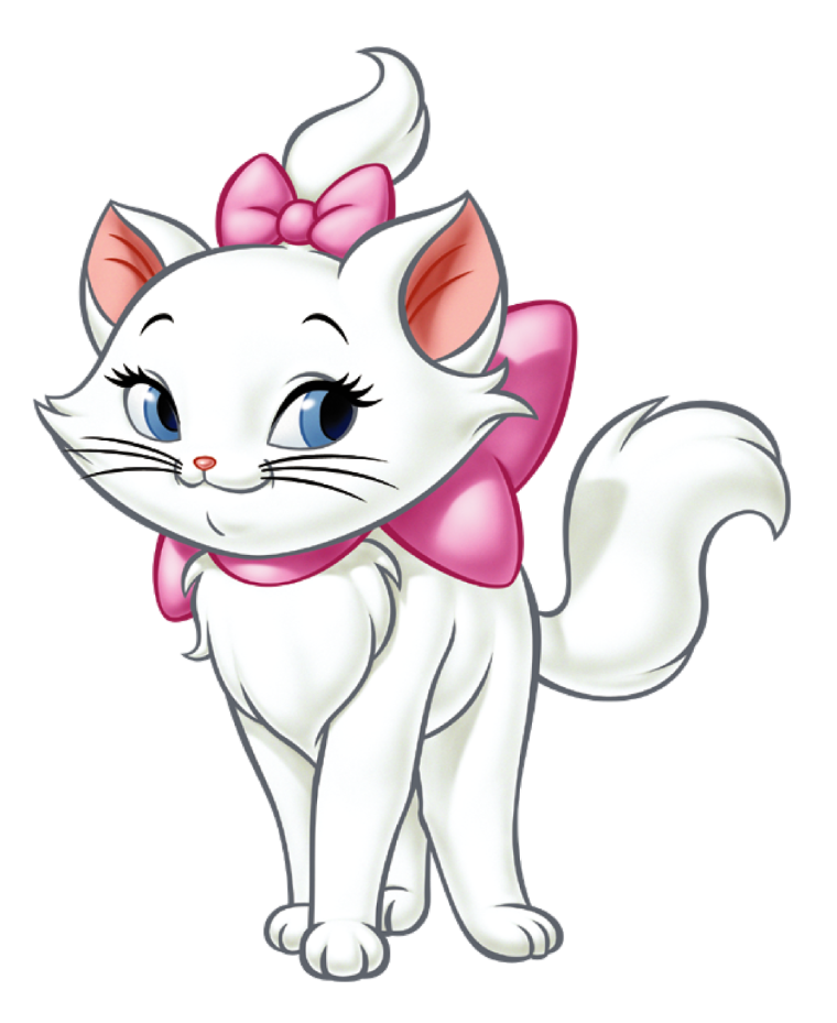 Рисунки мультяшных котят