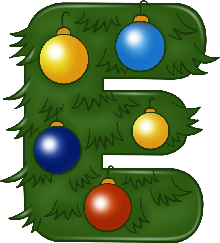 Буква е для детей