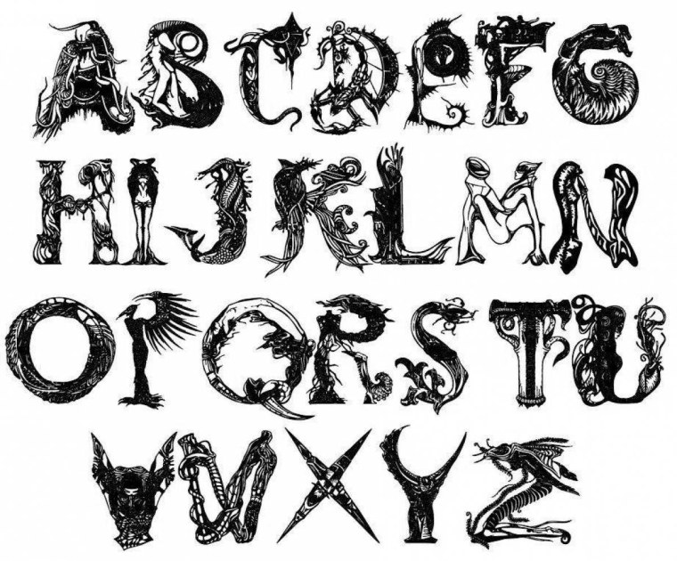 Стилизация шрифта