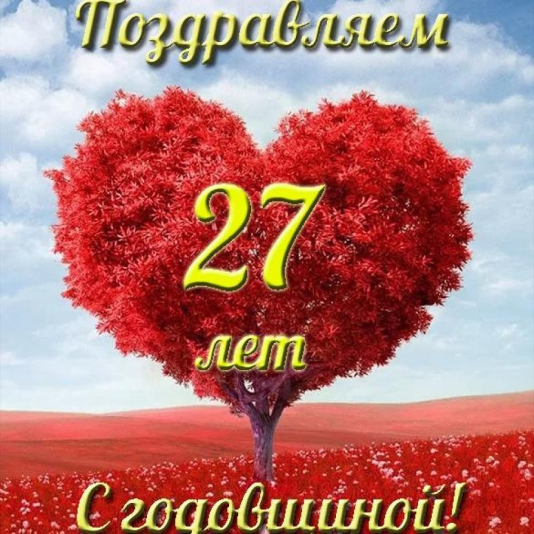 27 Годовщина свадьбы