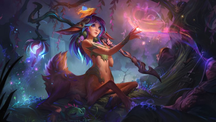 League of Legends Лилия арт