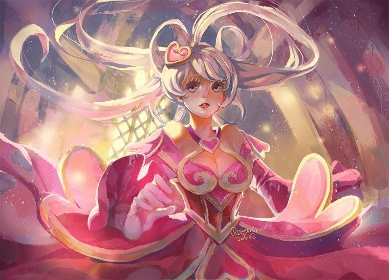 Лига легенд Сона красотка