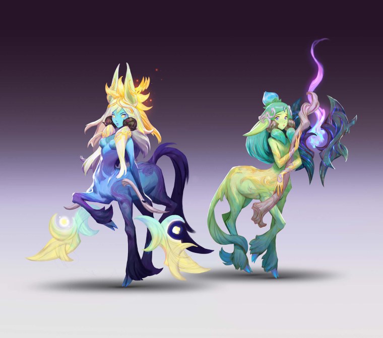 Лилия лига легенд арт