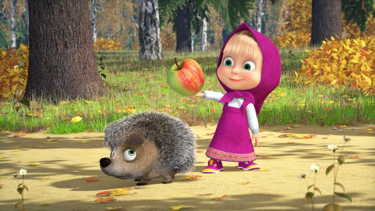 Маша и медведь Ёжик