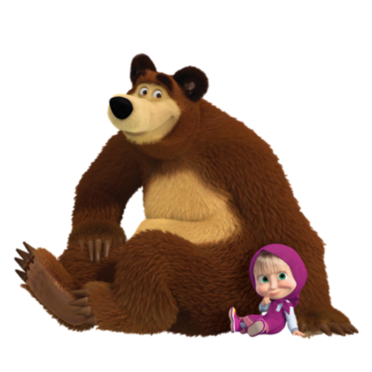 Миша из мультика Маша и медведь