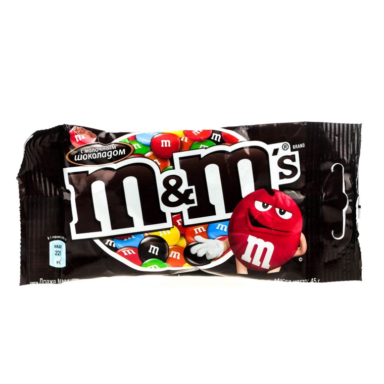 Драже m&MS С молочным шоколадом 360г