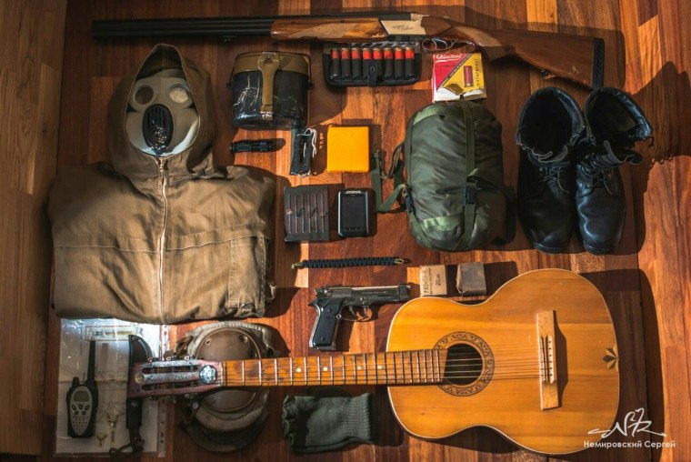 Комплект сталкера в реальной жизни