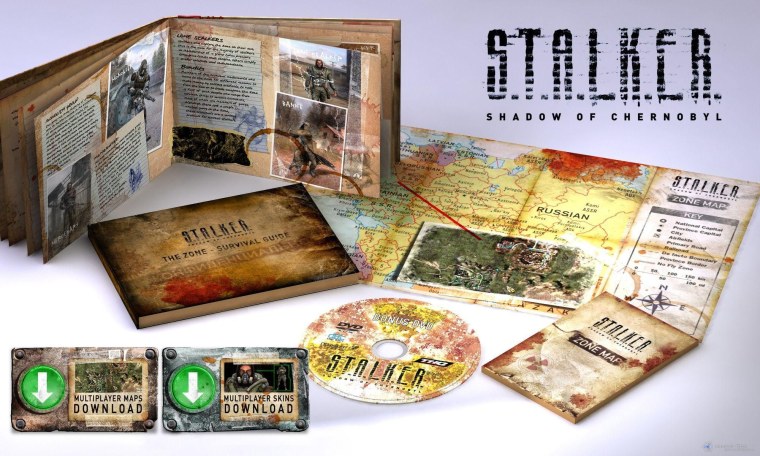 Сталкер тень Чернобыля коллекционное издание
