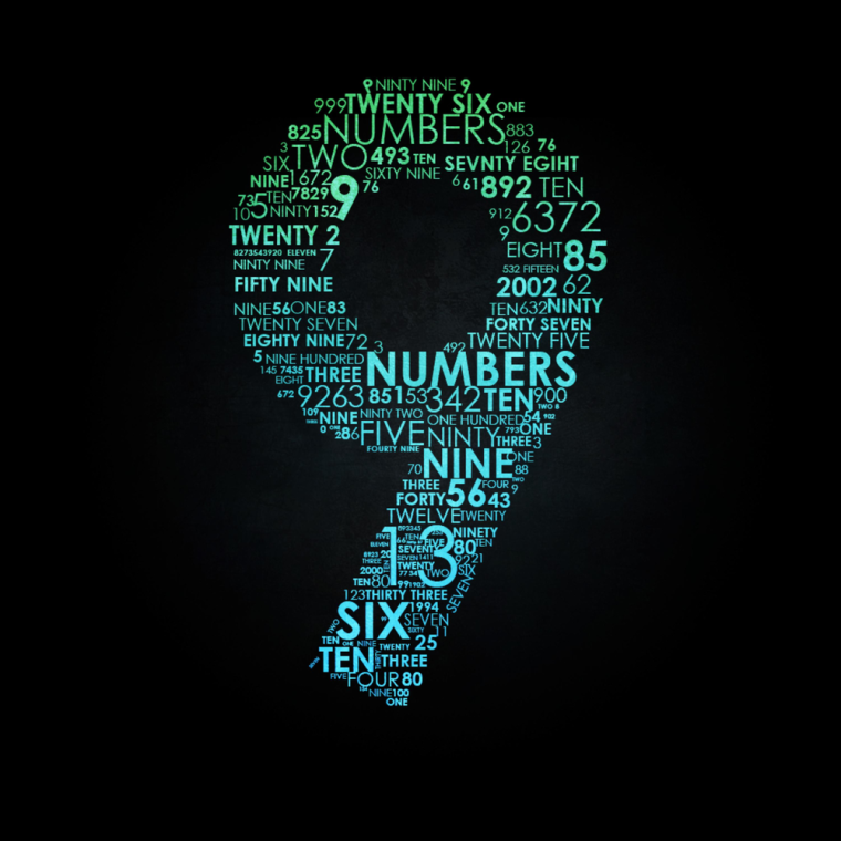 Креативные цифры