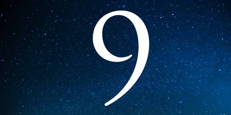 Цифра 9 космос