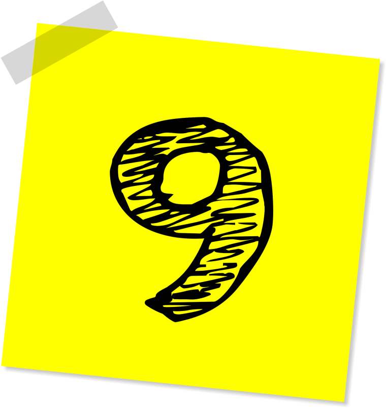 Необычная цифра 9