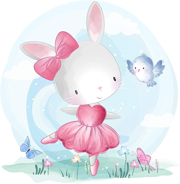 Акварельный Зайка