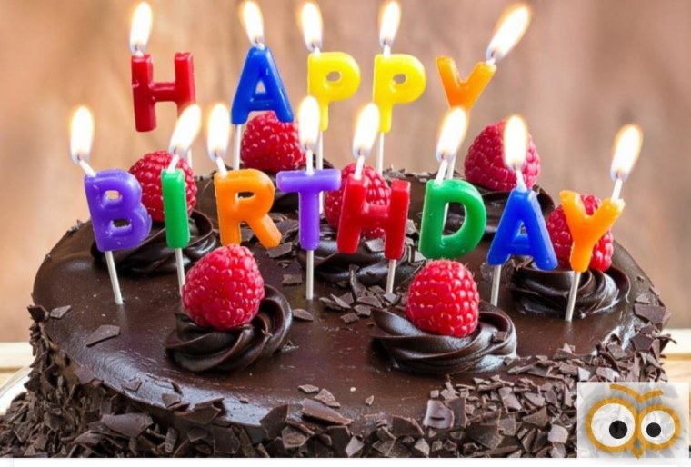 Торт с днем рождения!