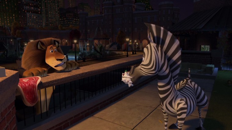 Мадагаскар мультфильм 2005 дом Марти