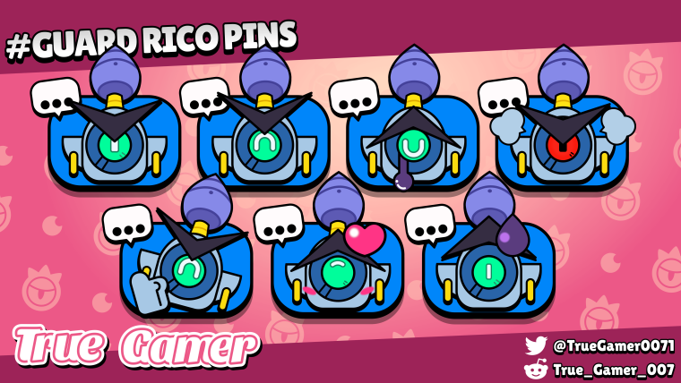 Значок Рико в БРАВЛ старс