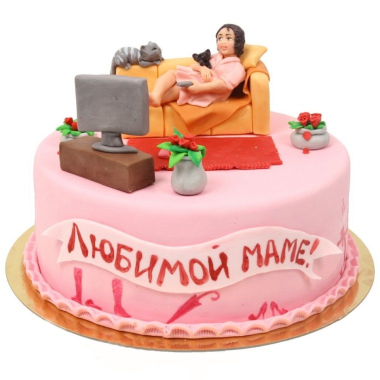 Торт маме прикольный