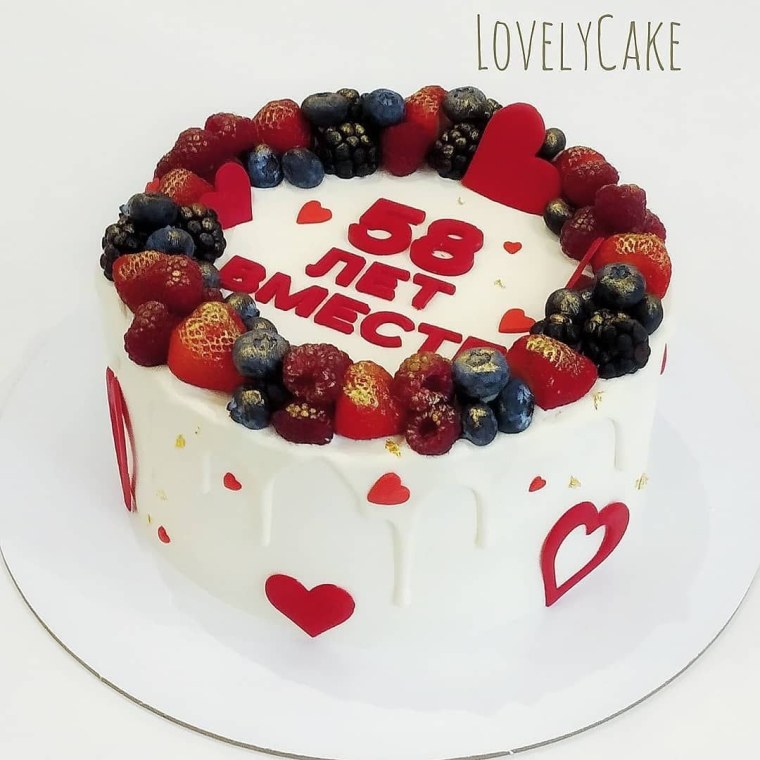 Торт на 45 лет женщине прикольные