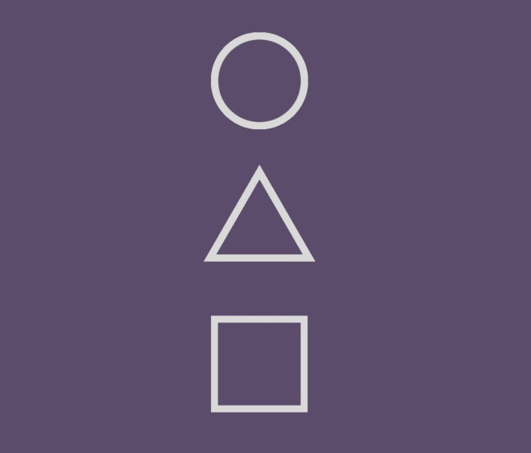 Игра в кальмара обои треугольник круг