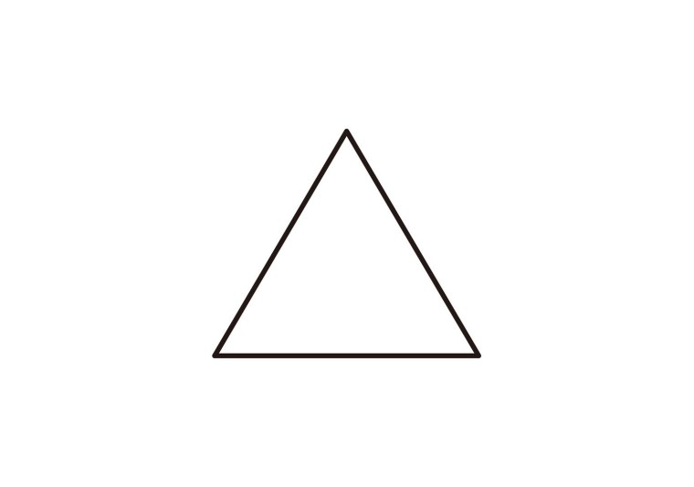 Треугольник контур