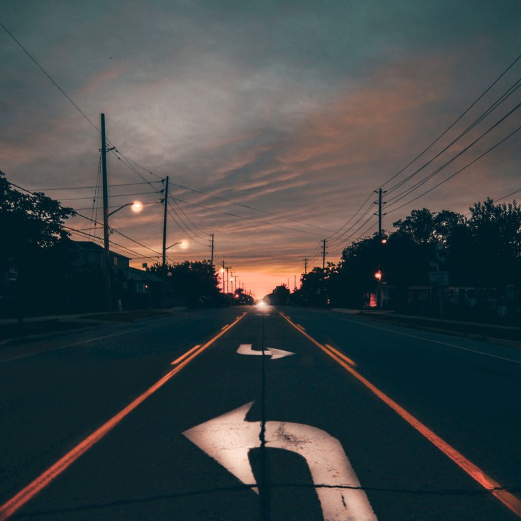 Ночная дорога обои