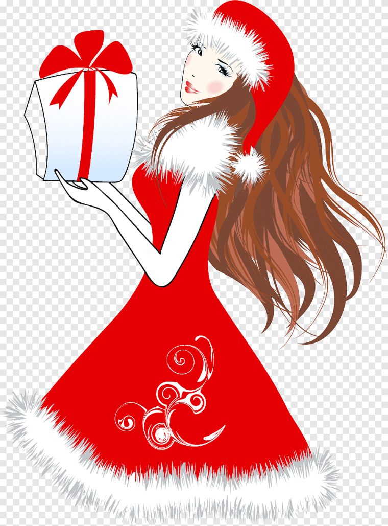 Лицо Снегурочки