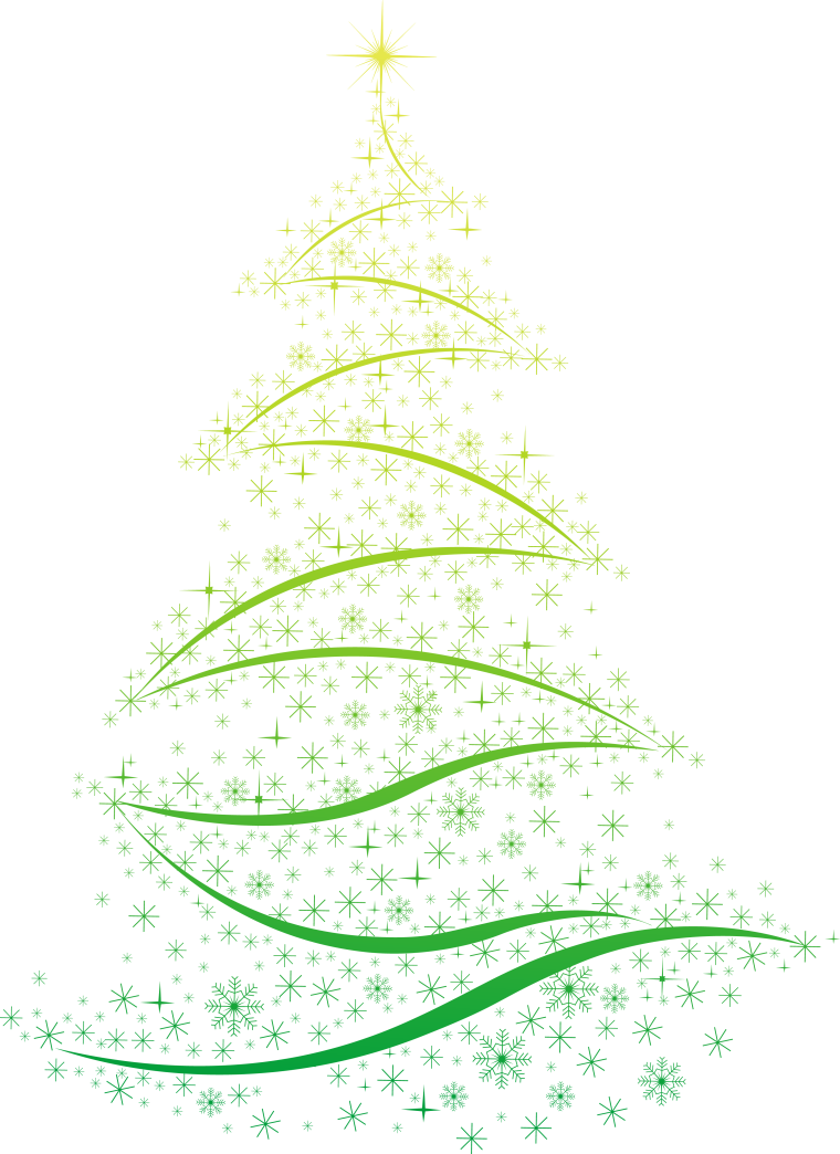 Красивая елка