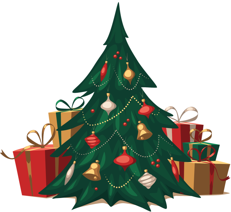 Новогодняя ель натуральная