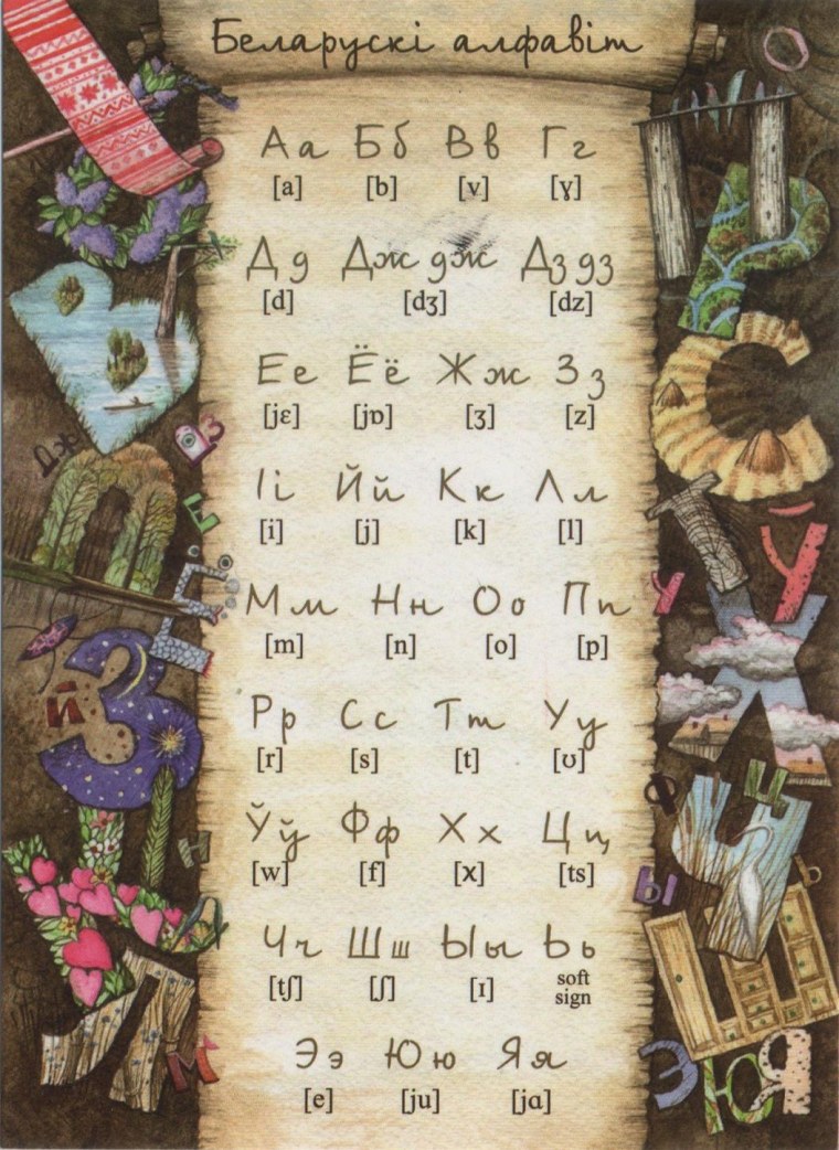 Белорусский алфавит
