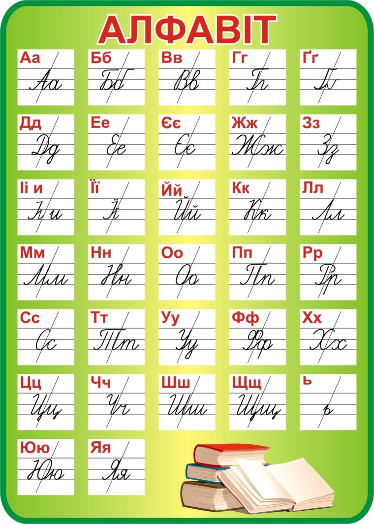 Белорусский прописной алфавит