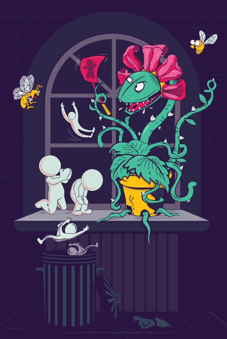 Венерина мухоловка монстр