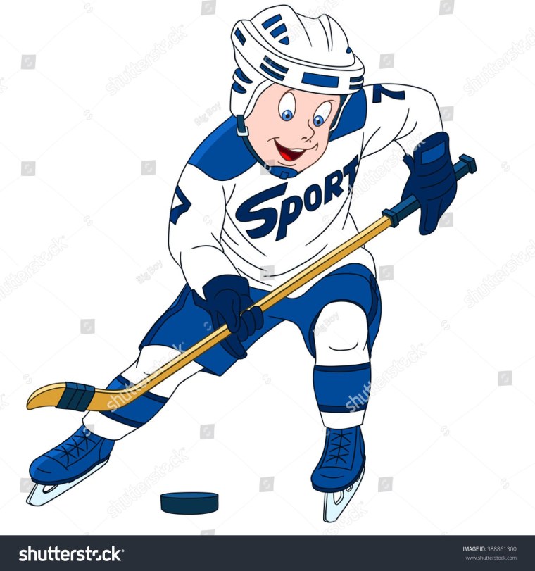 Мультяшные хоккеисты