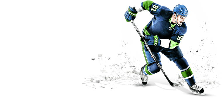 Хоккеист без фона