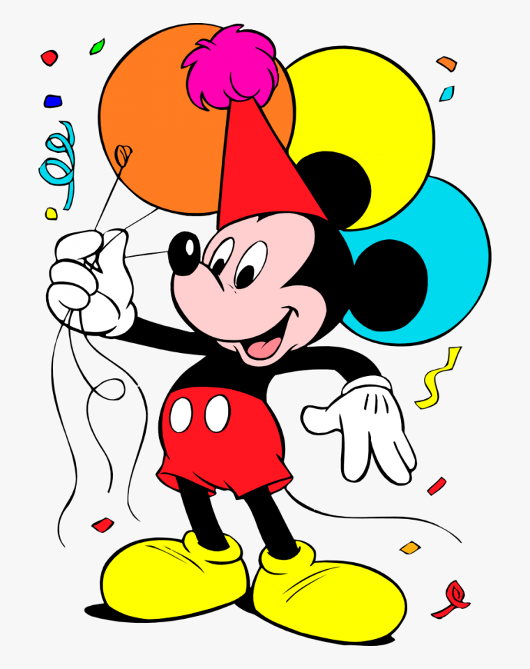 Микки Маус день рождения Микки