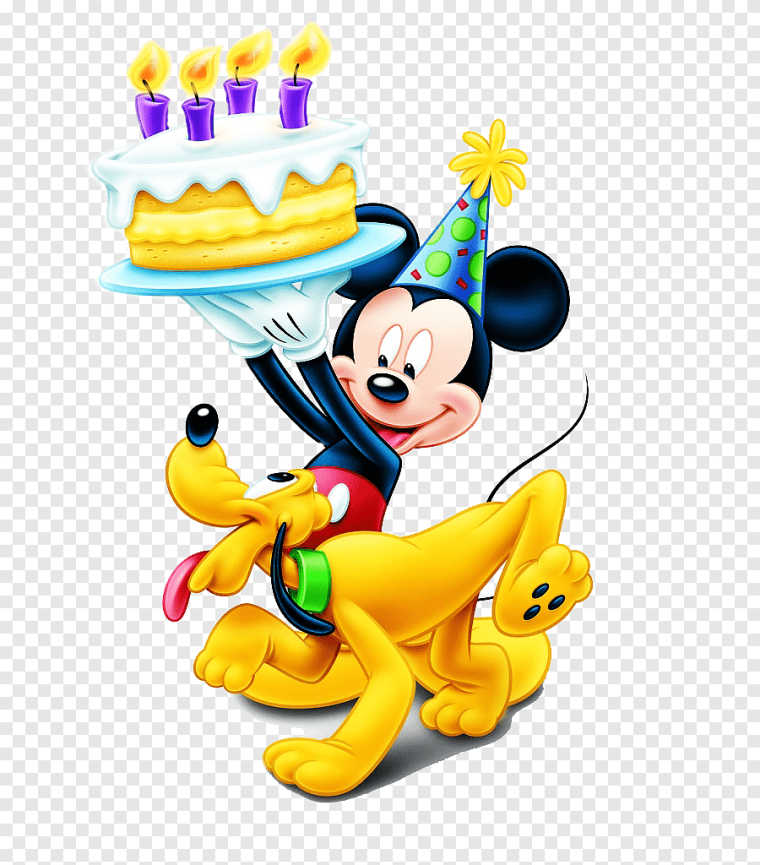 Микки и Минни Маус с днем рождения