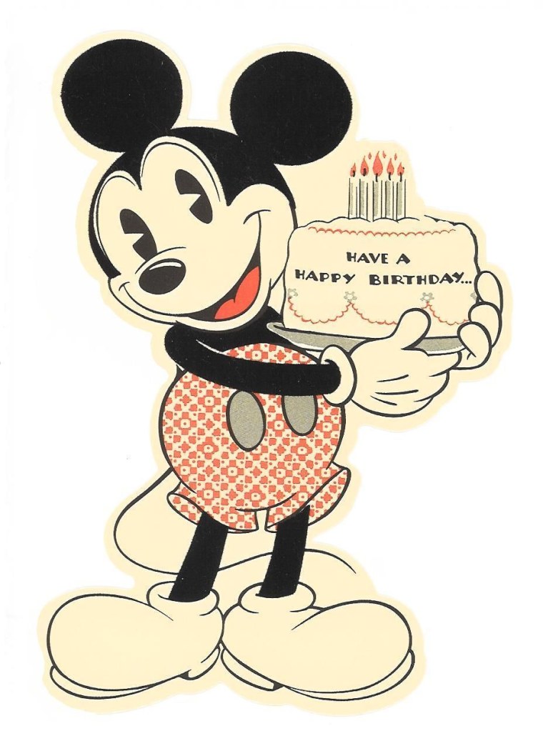 Happy Birthday с Микки Маусом