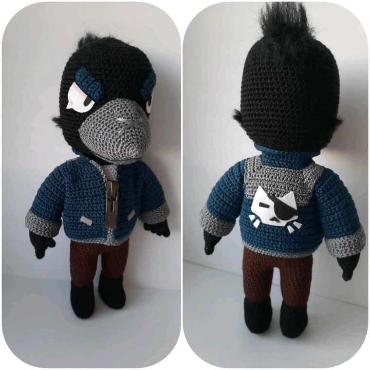 Игрушка ворон из БРАВЛ старса