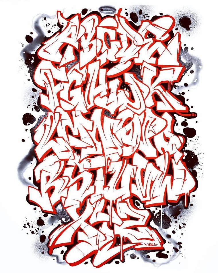 Граффити шрифты