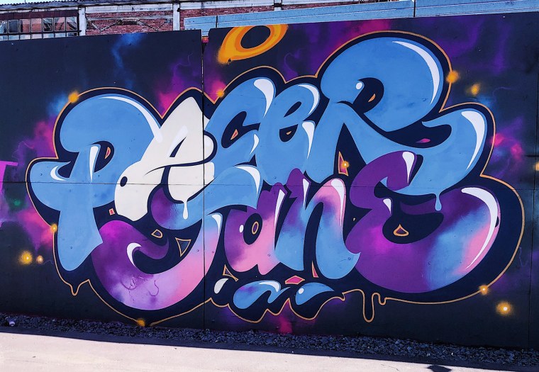 Баббл-Леттер граффити