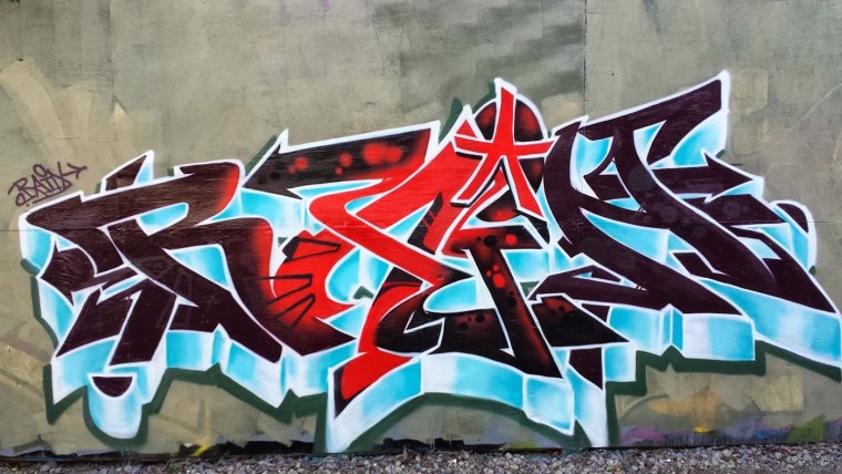 В стиле граффити