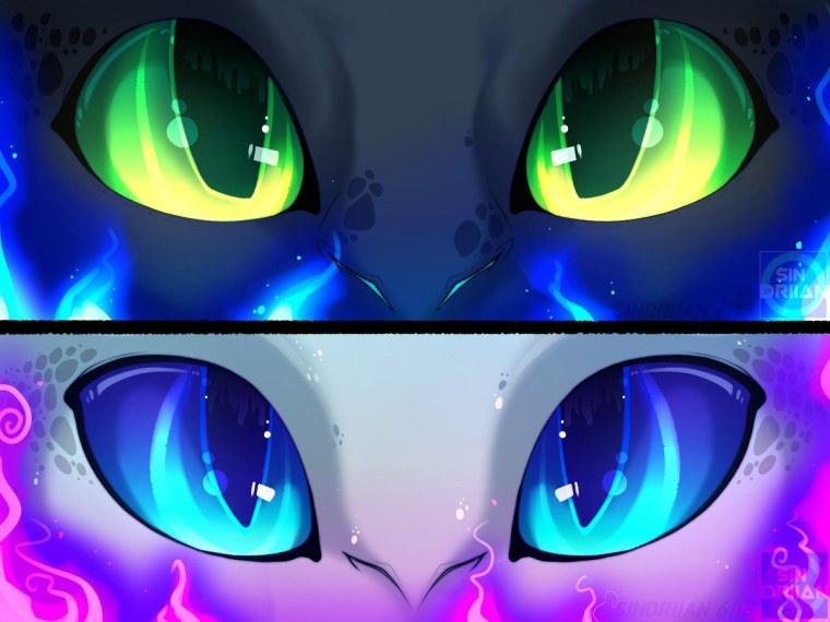 Милые глаза дракона